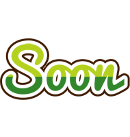 Soon golfing logo