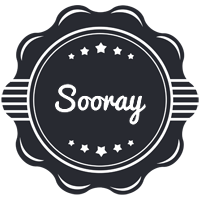 Sooray badge logo