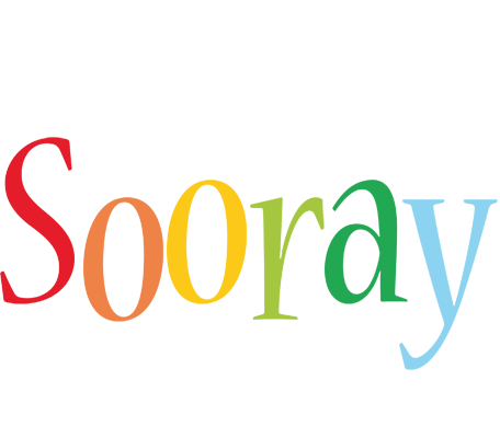 Sooray birthday logo
