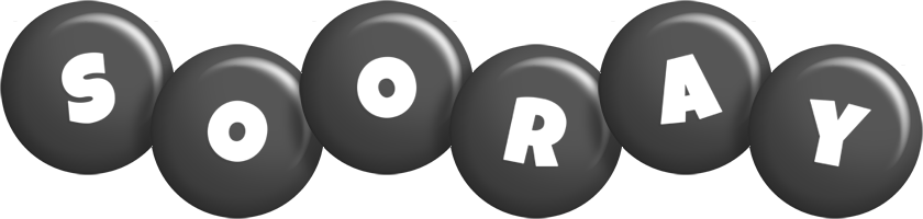 Sooray candy-black logo
