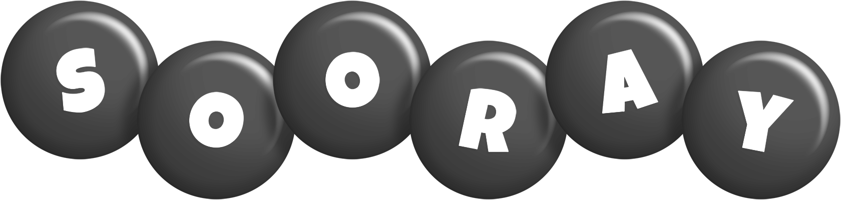 Sooray candy-black logo