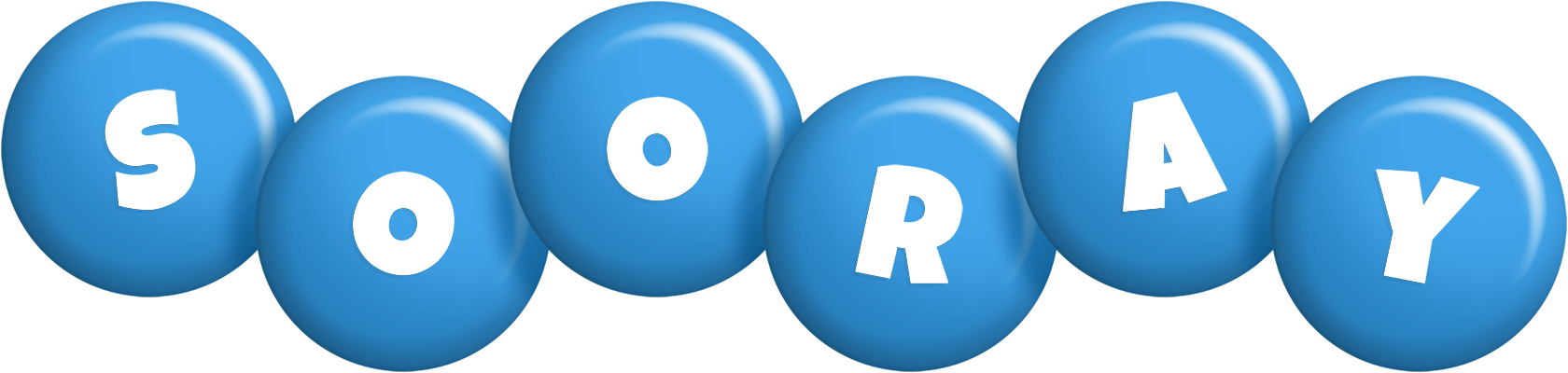 Sooray candy-blue logo