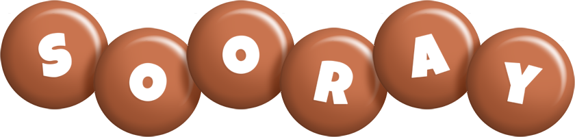Sooray candy-brown logo