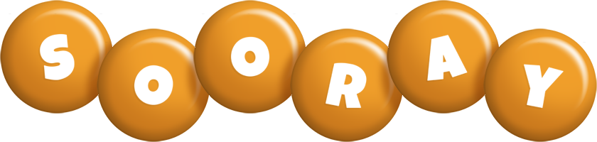Sooray candy-orange logo
