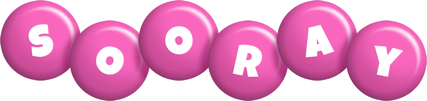 Sooray candy-pink logo