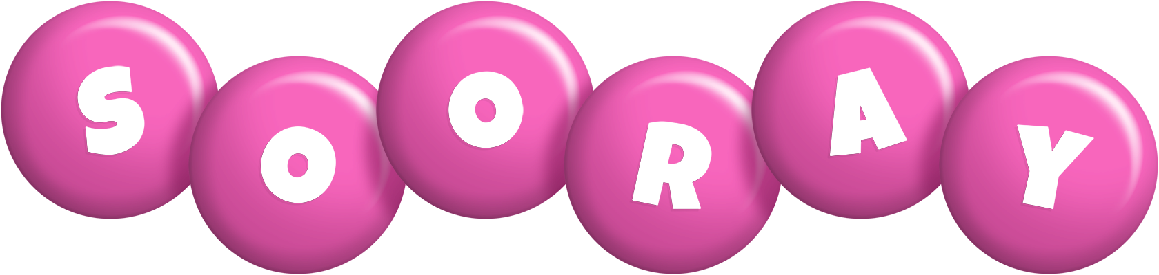 Sooray candy-pink logo
