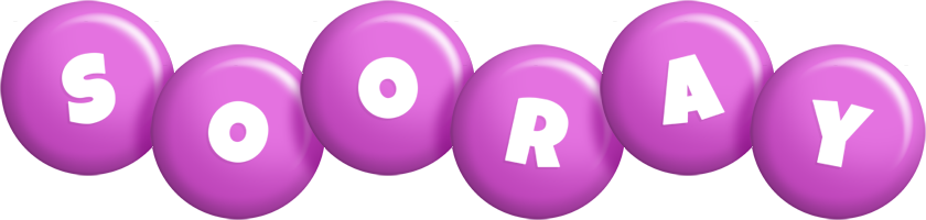 Sooray candy-purple logo