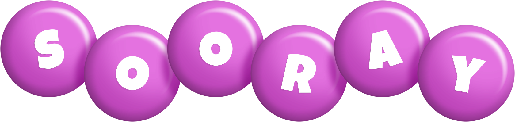 Sooray candy-purple logo