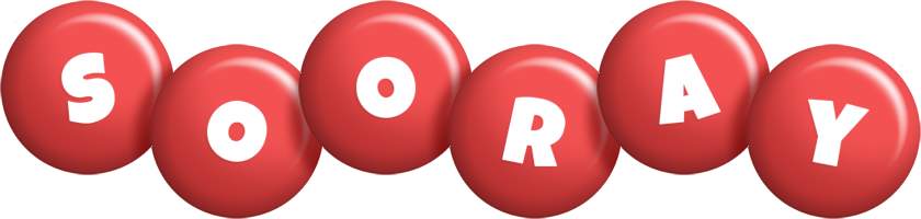 Sooray candy-red logo