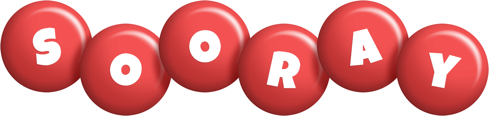 Sooray candy-red logo