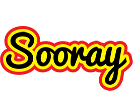 Sooray flaming logo