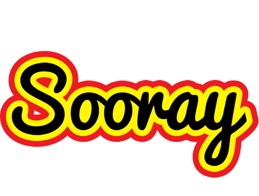 Sooray flaming logo