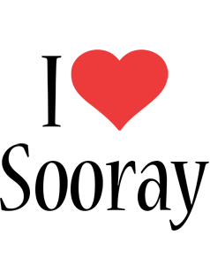 Sooray i-love logo