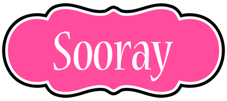 Sooray invitation logo