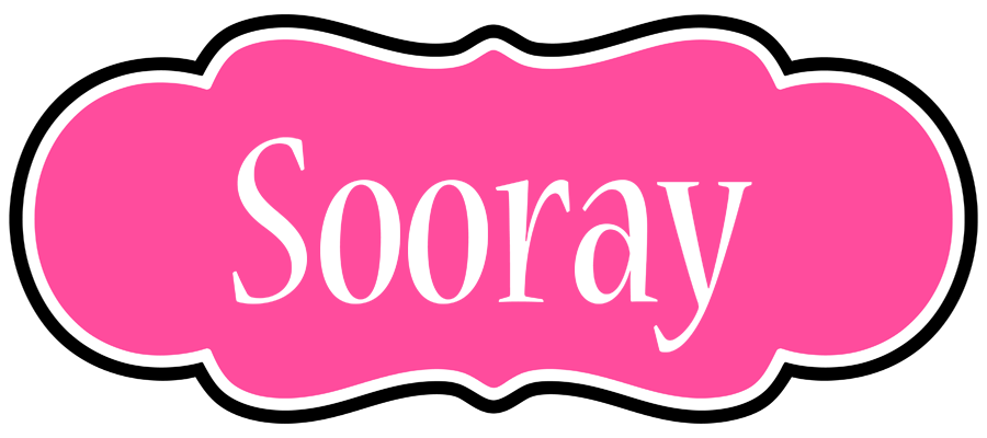 Sooray invitation logo
