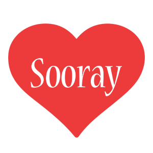 Sooray love logo