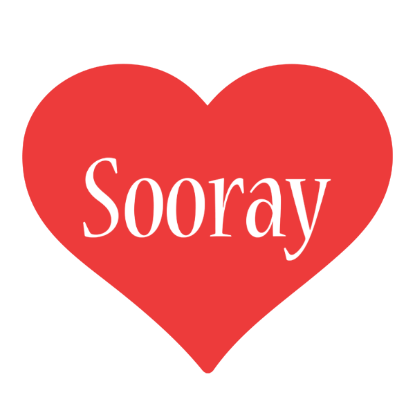 Sooray love logo