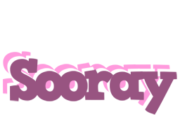 Sooray relaxing logo