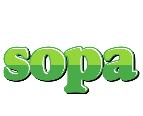 Sopa apple logo