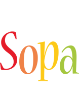 Sopa birthday logo