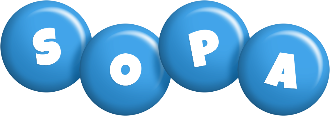 Sopa candy-blue logo