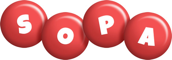 Sopa candy-red logo