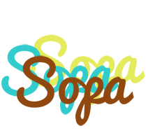 Sopa cupcake logo