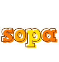 Sopa desert logo