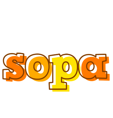 Sopa desert logo