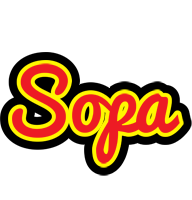 Sopa fireman logo