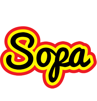 Sopa flaming logo