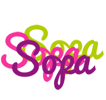 Sopa flowers logo