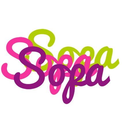 Sopa flowers logo