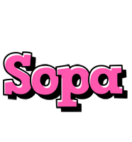 Sopa girlish logo