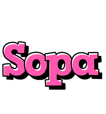 Sopa girlish logo