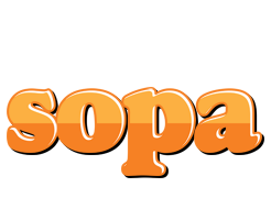 Sopa orange logo