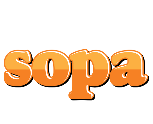 Sopa orange logo