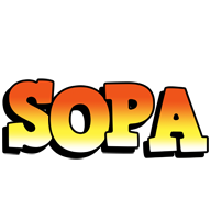 Sopa sunset logo