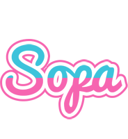 Sopa woman logo