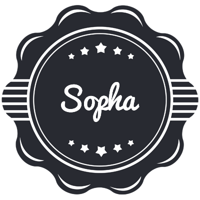 Sopha badge logo