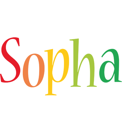 Sopha birthday logo