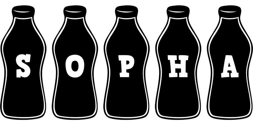 Sopha bottle logo