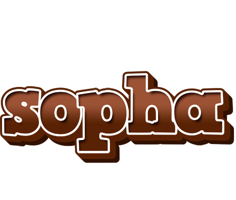 Sopha brownie logo