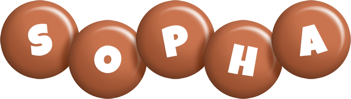 Sopha candy-brown logo