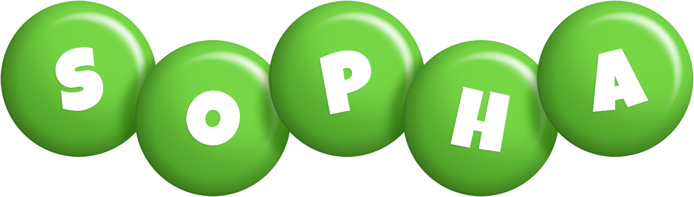 Sopha candy-green logo