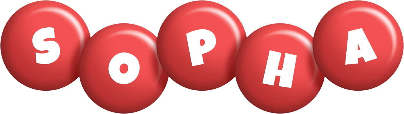 Sopha candy-red logo