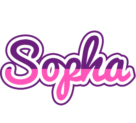 Sopha cheerful logo