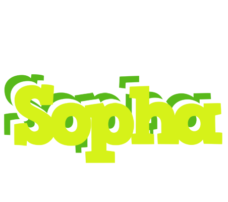 Sopha citrus logo