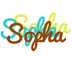Sopha cupcake logo