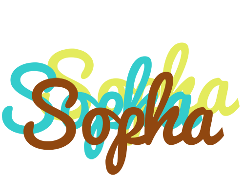 Sopha cupcake logo